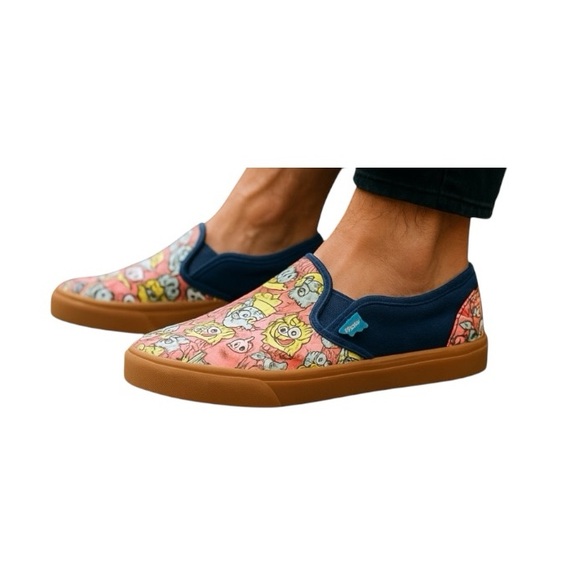SpongeBob SquarePants Canvas Slip On Sneakers - Picture 6 of 16